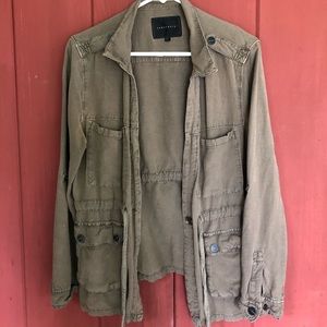 Lightweight army-green jacket by Sanctuary